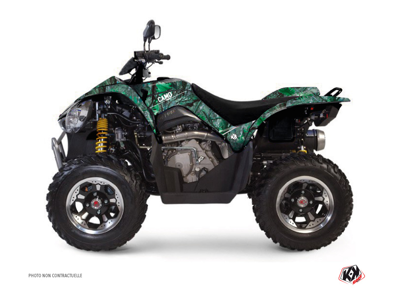 Kymco 450 MAXXER ATV Camo Graphic Kit Green