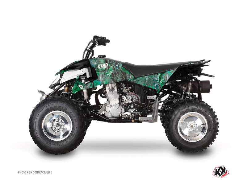Polaris Outlaw 450 ATV Camo Graphic Kit Green