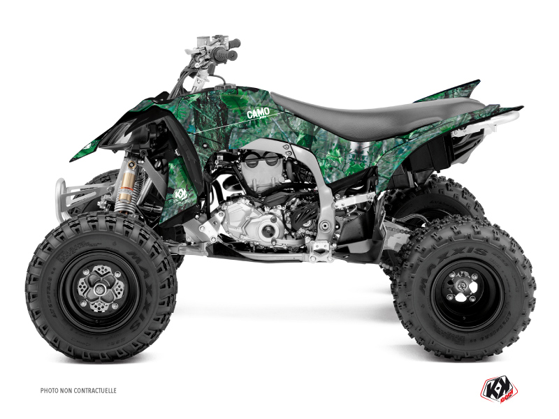 Yamaha 450 YFZ R ATV Camo Graphic Kit Green