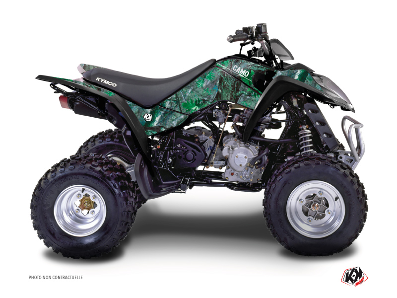 Kit Déco Quad Camo Kymco 90 MAXXER Vert