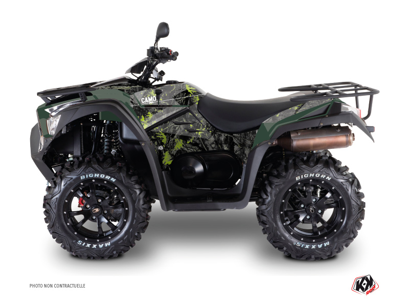 Kit Déco Quad Camo Kymco 700 MXU Noir Vert