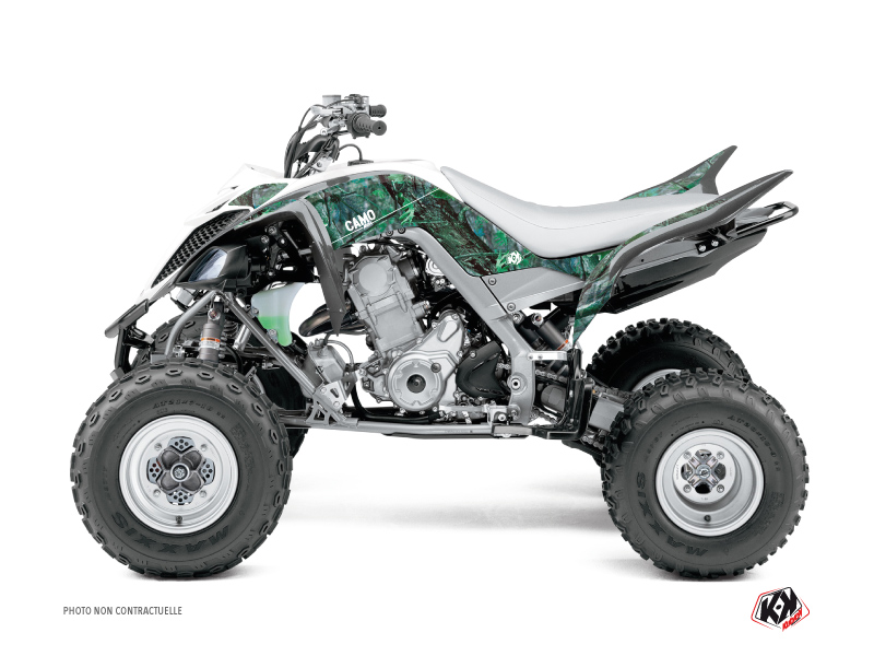 Yamaha 660 Raptor ATV Camo Graphic Kit Green