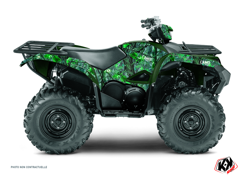 Yamaha 700-708 Grizzly ATV Camo Graphic Kit Green