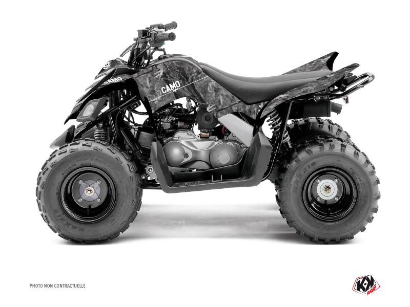 Yamaha 90 Raptor ATV Camo Graphic Kit Grey
