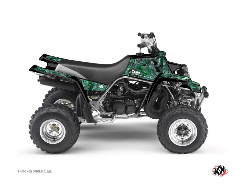 Yamaha Banshee ATV Camo Graphic Kit Green