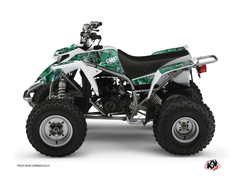 Yamaha Blaster ATV Camo Graphic Kit Green