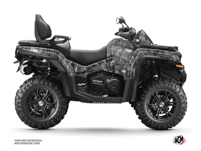 CF MOTO CFORCE 1000 ATV Camo Graphic Kit Grey