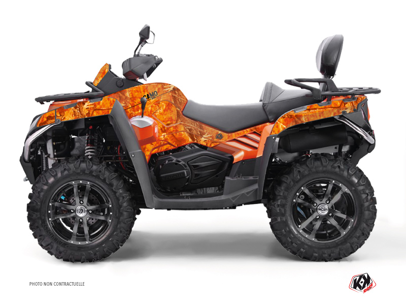 Kit Déco Quad Camo CF MOTO CFORCE 800 S Orange