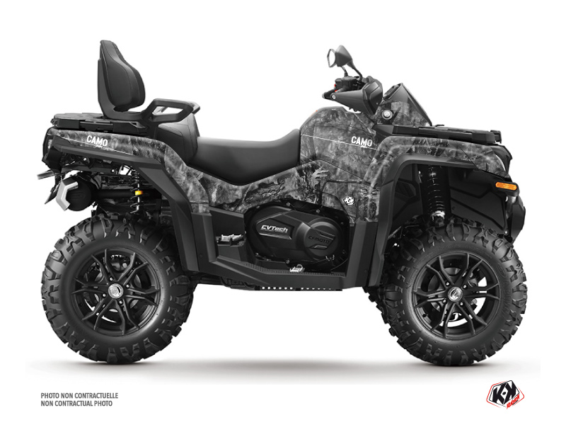 CF MOTO CFORCE 850 XC ATV Camo Graphic Kit Grey