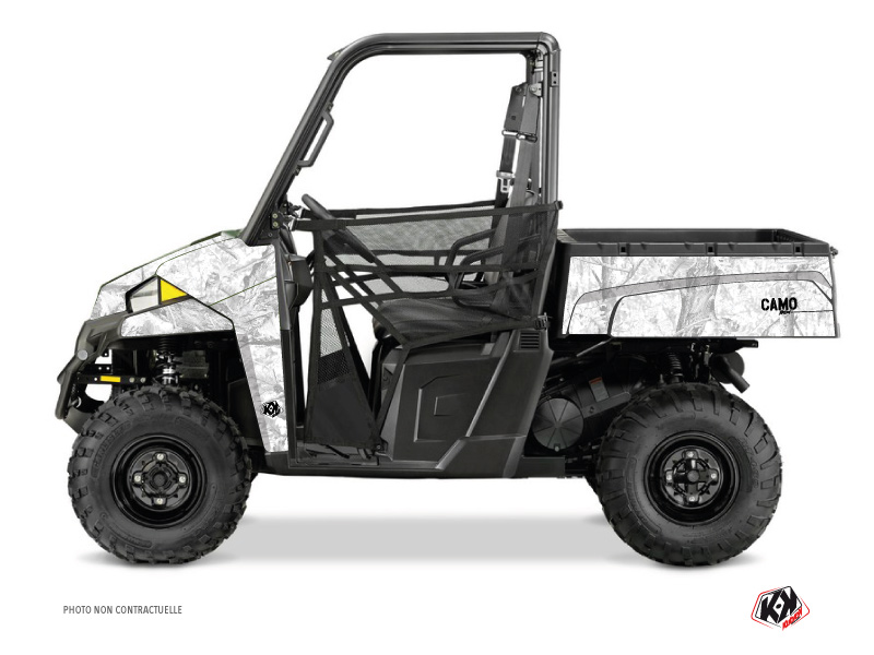 Polaris Ranger 900 XP UTV Camo Graphic Kit White