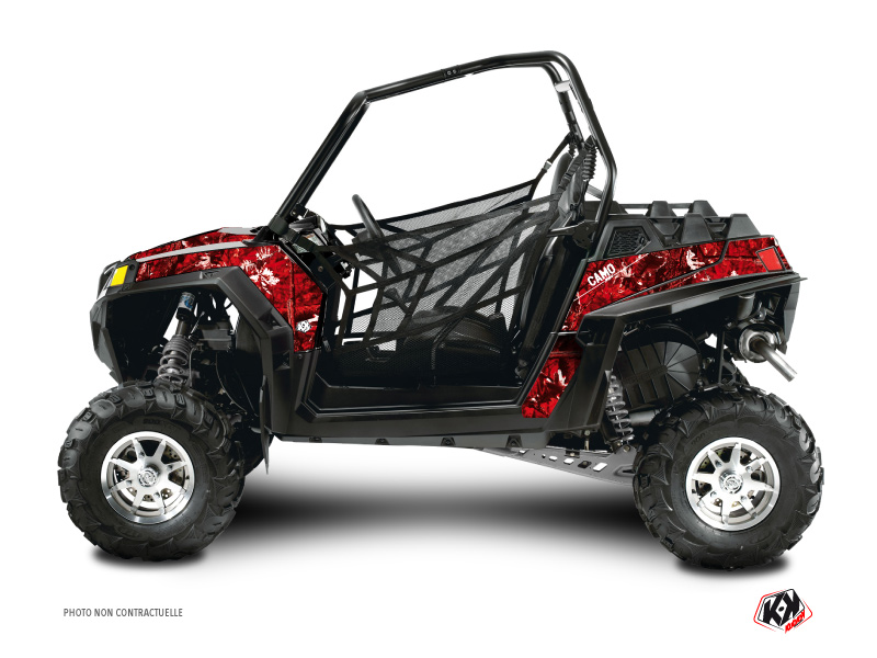 Polaris RZR 170 UTV Camo Graphic Kit Red