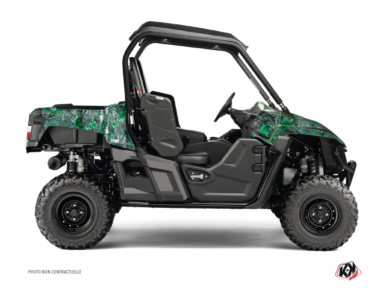 Yamaha Wolverine-R UTV Camo Graphic Kit Green