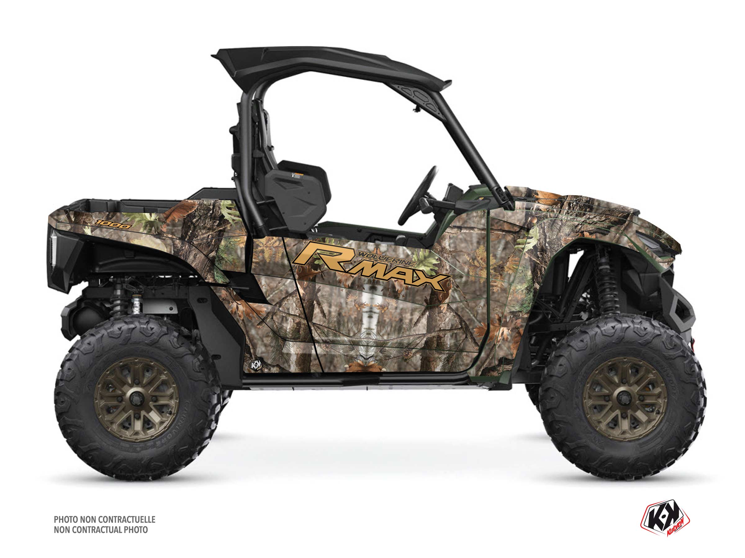 Yamaha Wolverine RMAX UTV Camo Graphic Kit Colors