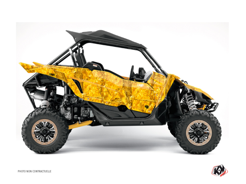 Kit Déco SSV Camo Yamaha YXZ 1000 R Jaune