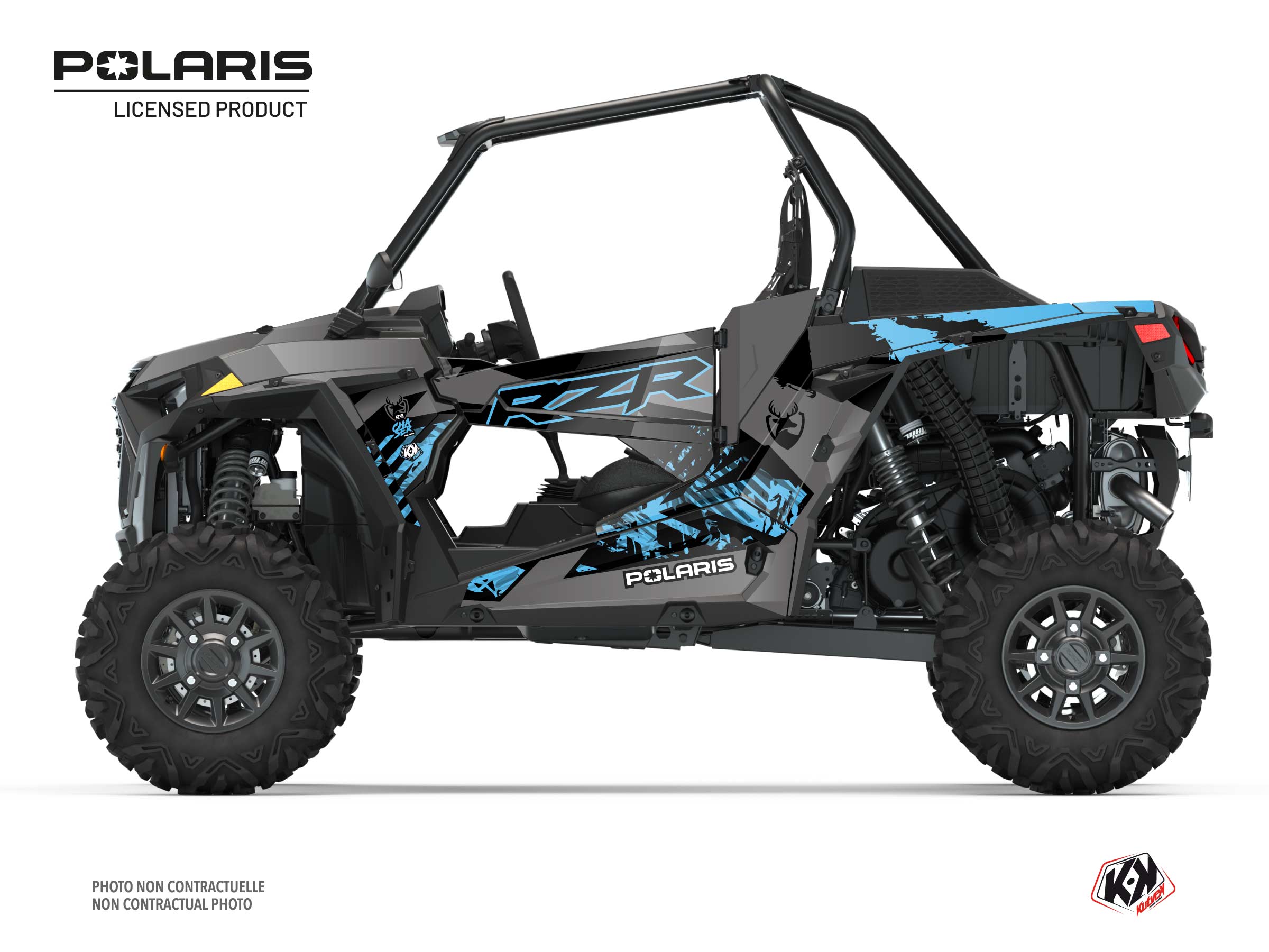 Kit Déco SSV Chaser Polaris RZR XP 1000 Bleu