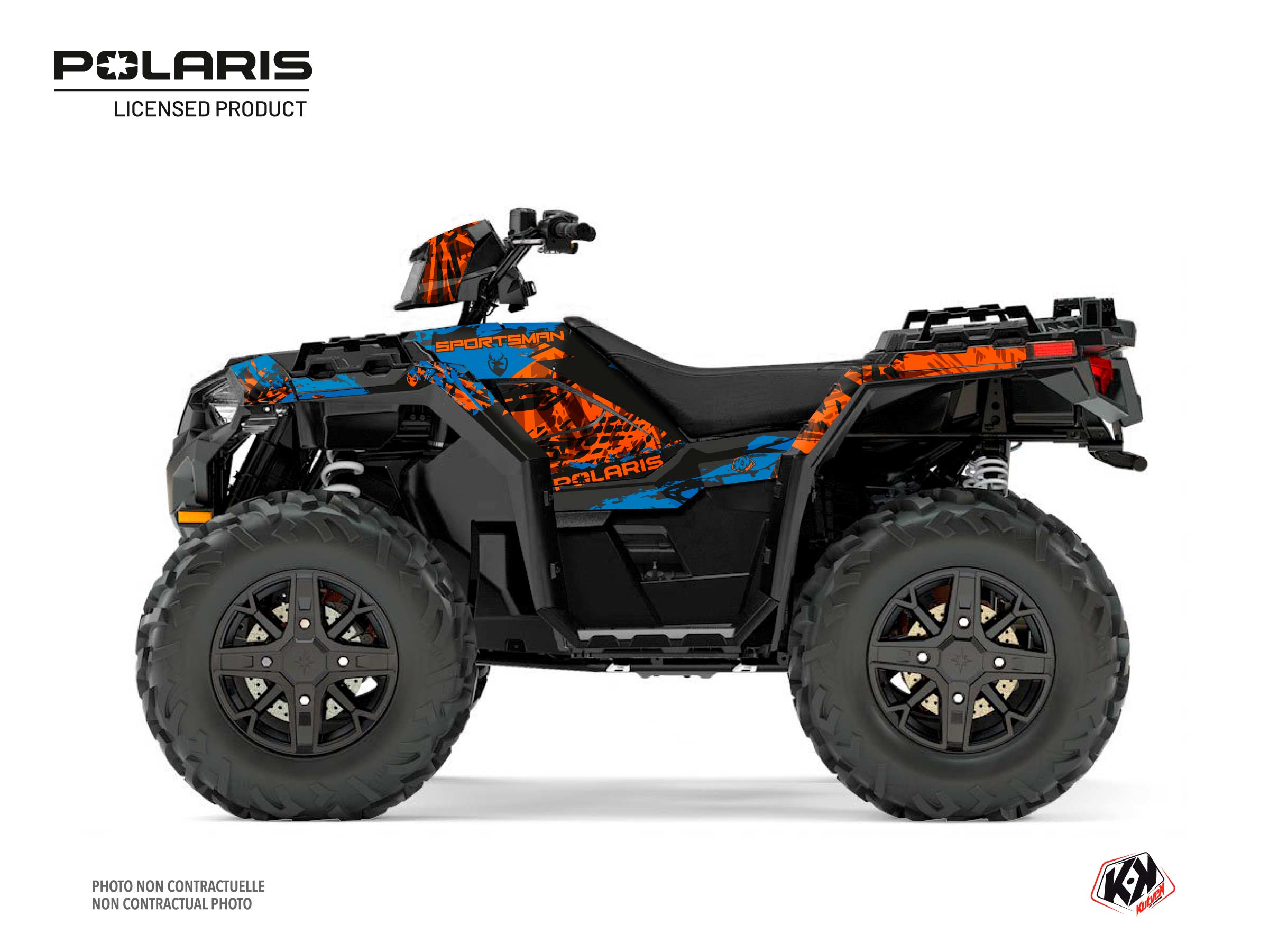 Kit Déco Quad Chaser Polaris 1000 Sportsman XP Forest Bleu