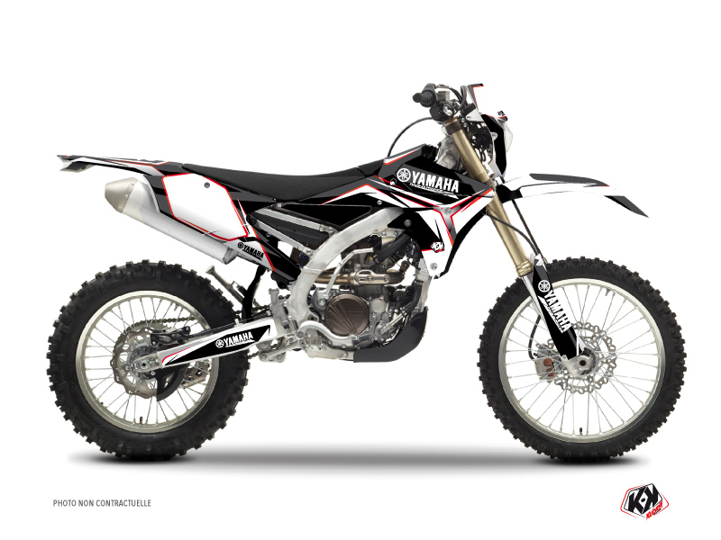 Yamaha 250 WRF Dirt Bike Concept Graphic Kit Red