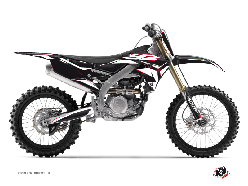 Yamaha 250 YZF Dirt Bike Concept Graphic Kit Red