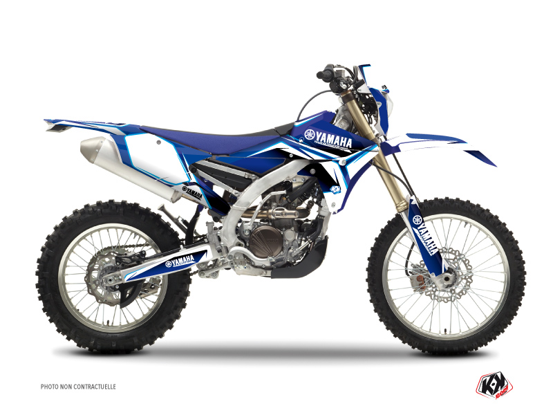 Yamaha 450 WRF Dirt Bike Concept Graphic Kit Blue