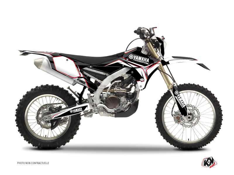 Yamaha 450 WRF Dirt Bike Concept Graphic Kit Red