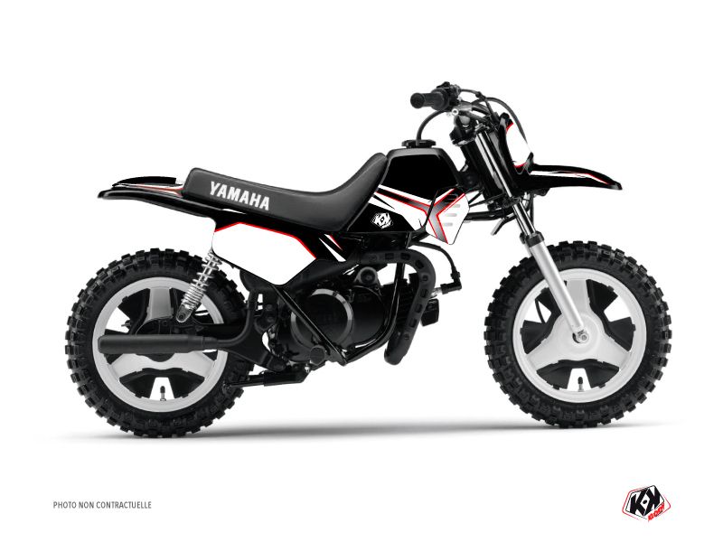 Kit Déco Moto Cross Concept Yamaha PW 50 Rouge