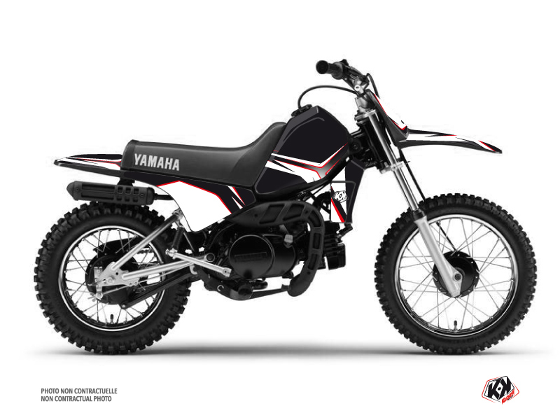 Kit Déco Moto Cross Concept Yamaha PW 80 Rouge