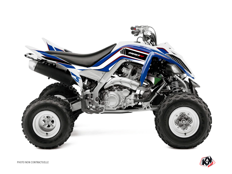 Yamaha 660 Raptor ATV Corporate Graphic Kit Blue