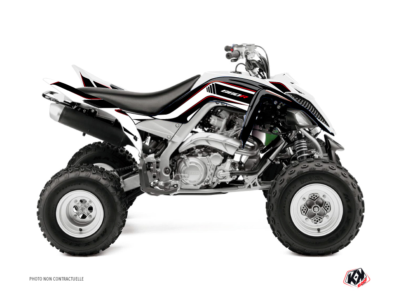 Yamaha 660 Raptor ATV Corporate Graphic Kit Black
