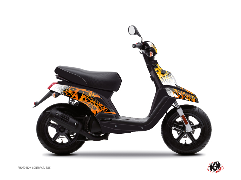 Kit Déco Scooter Cosmic Yamaha BWS Orange