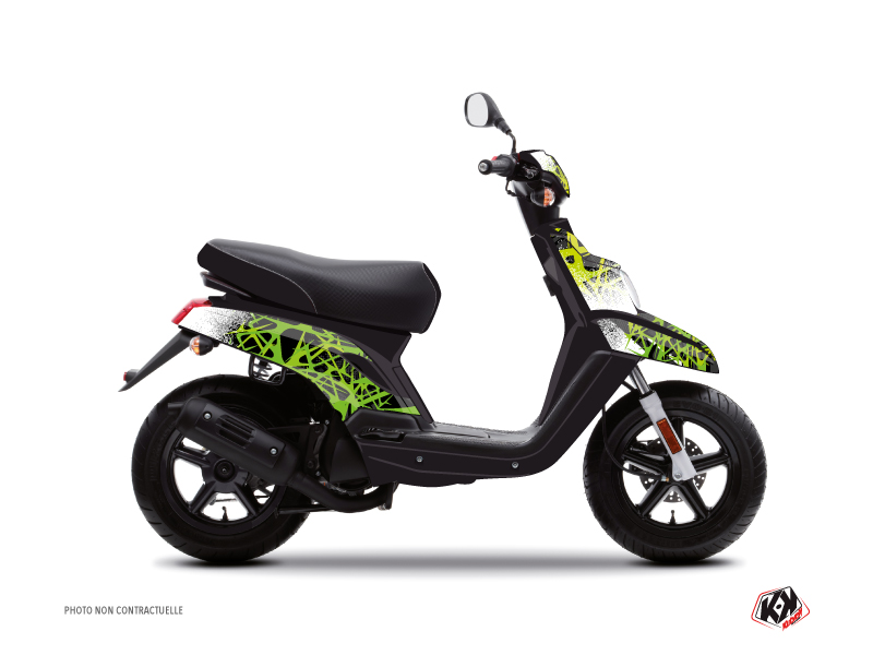 Kit Déco Scooter Cosmic MBK Booster Vert