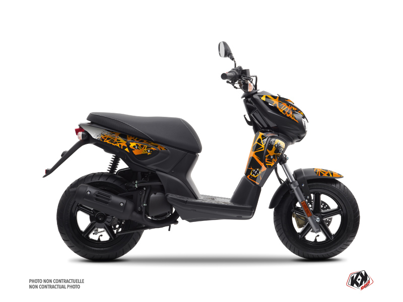 Kit Déco Scooter Cosmic MBK Stunt Orange