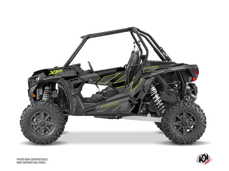 Polaris RZR 1000 Turbo UTV Cruiser Graphic Kit Neon Grey