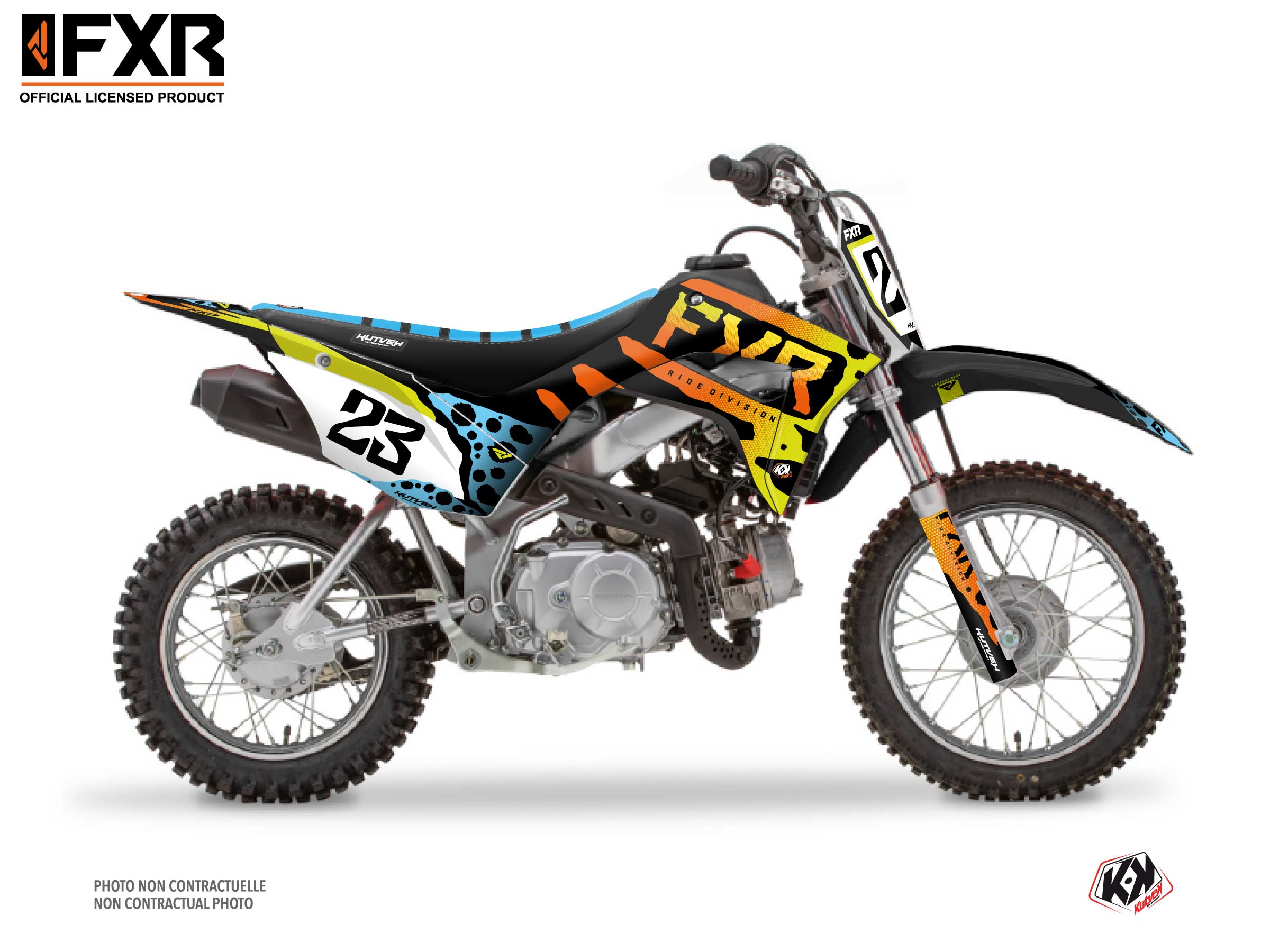 Honda Crf 110 F Dirt Bike Fxr Dart Frog Graphic Kit