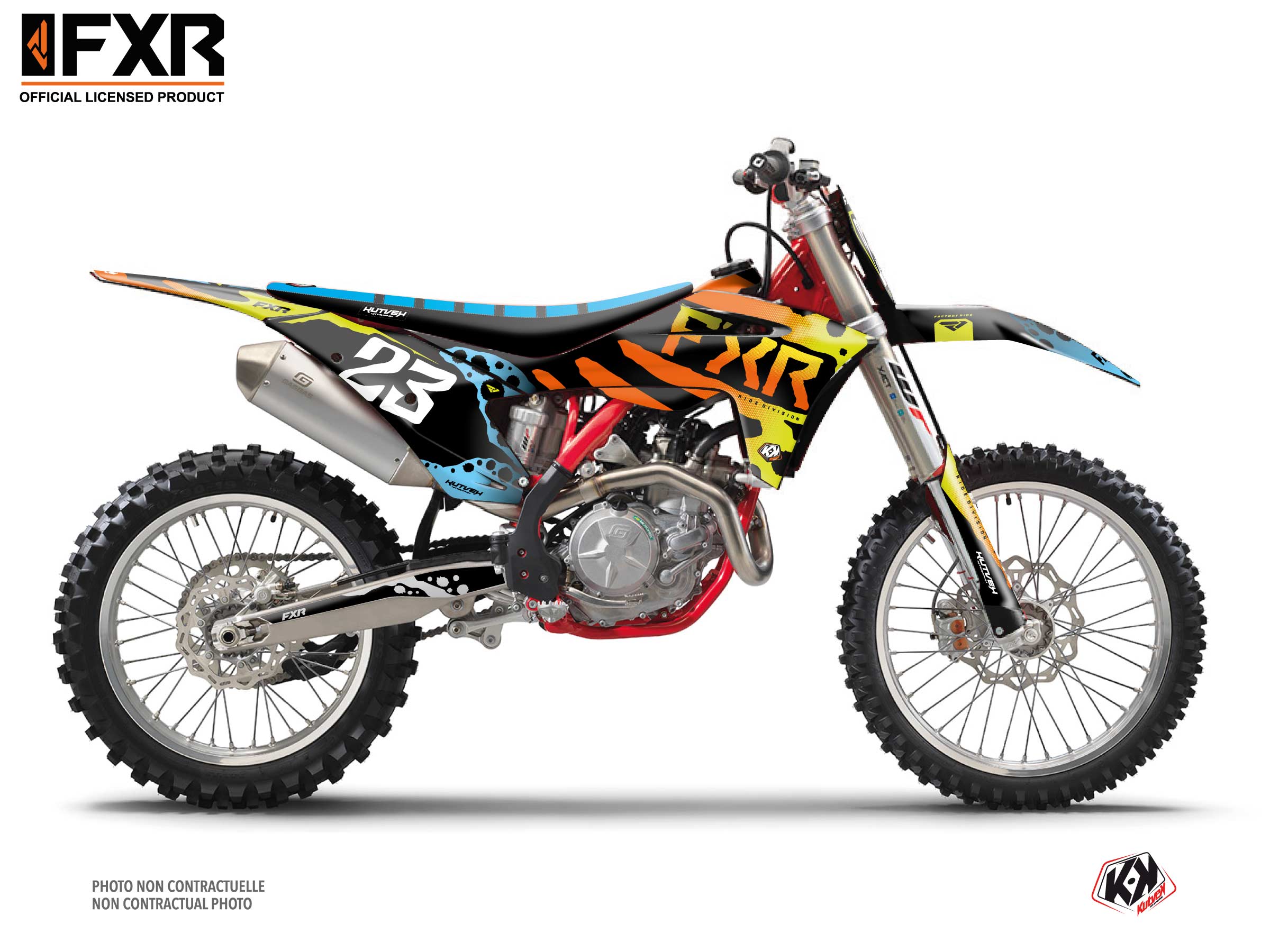 Kit Déco Motocross Fxr Dart Frog Gasgas Mc 250 F