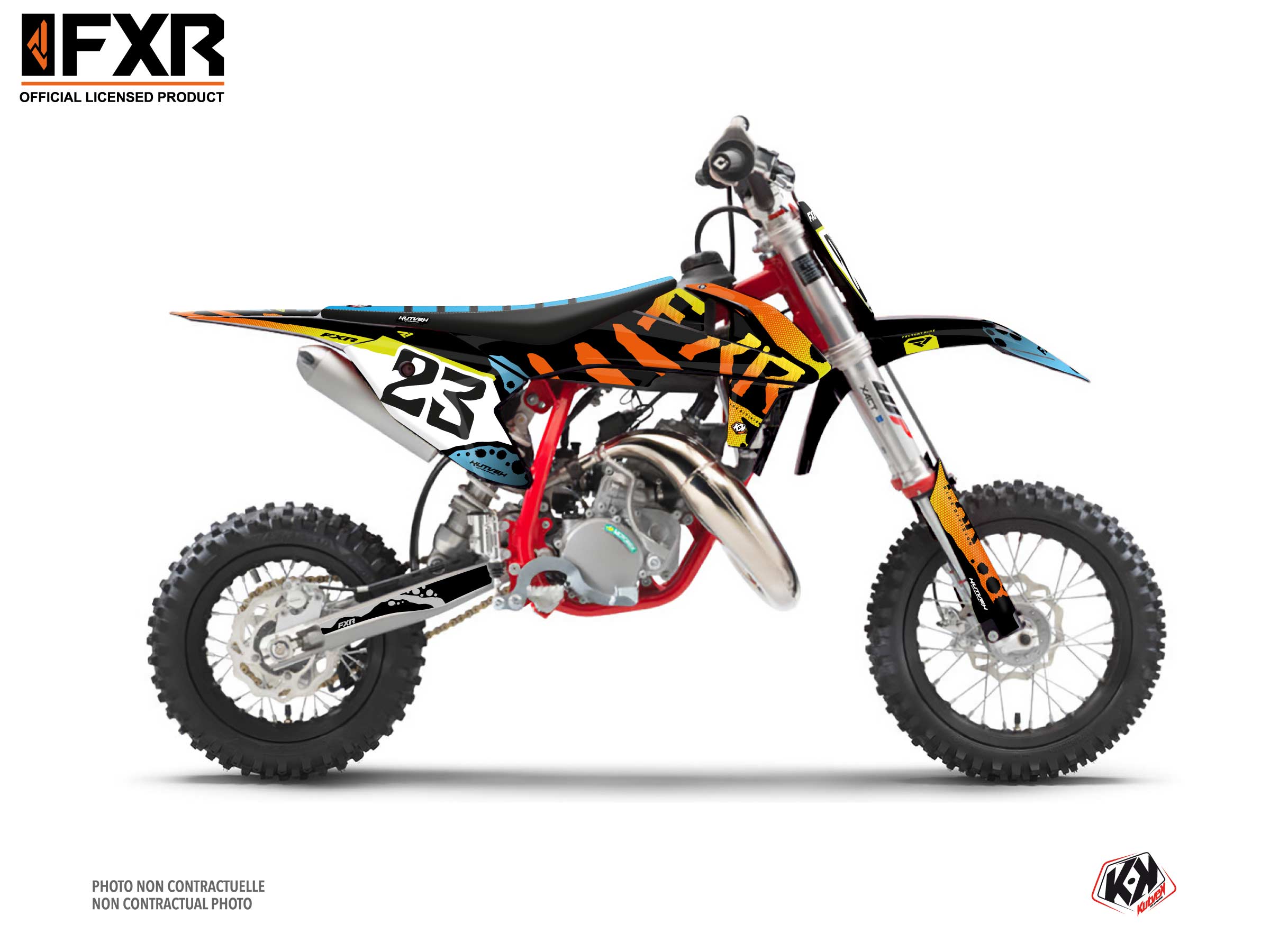 Kit Déco Motocross Fxr Dart Frog Gasgas Mc 50