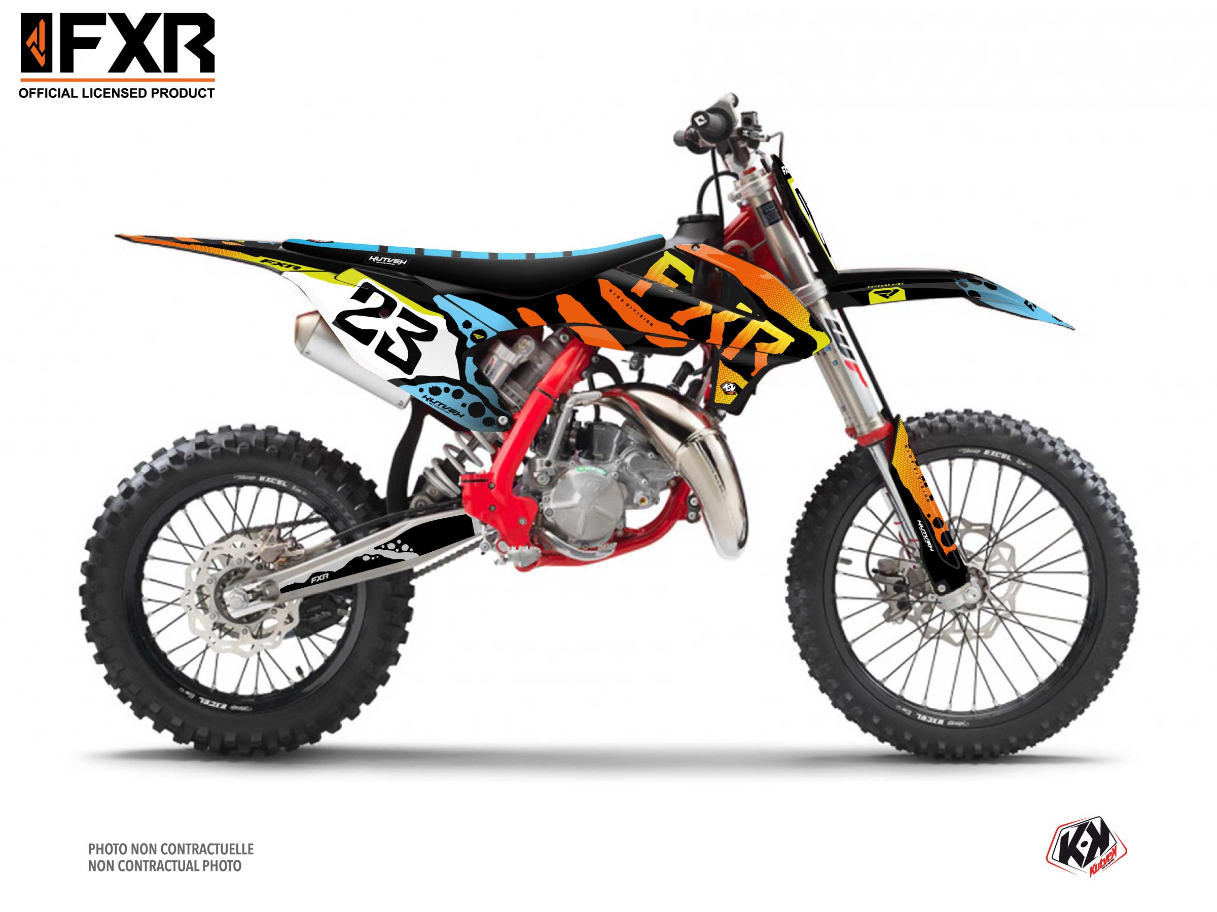 Kit Déco Motocross Fxr Dart Frog Gasgas Mc 85