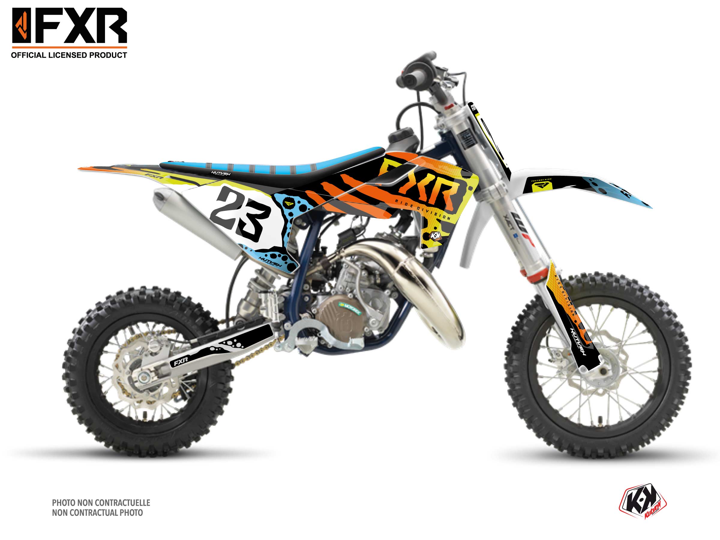 Kit Déco Motocross Fxr Dart Frog Husqvarna Tc 50