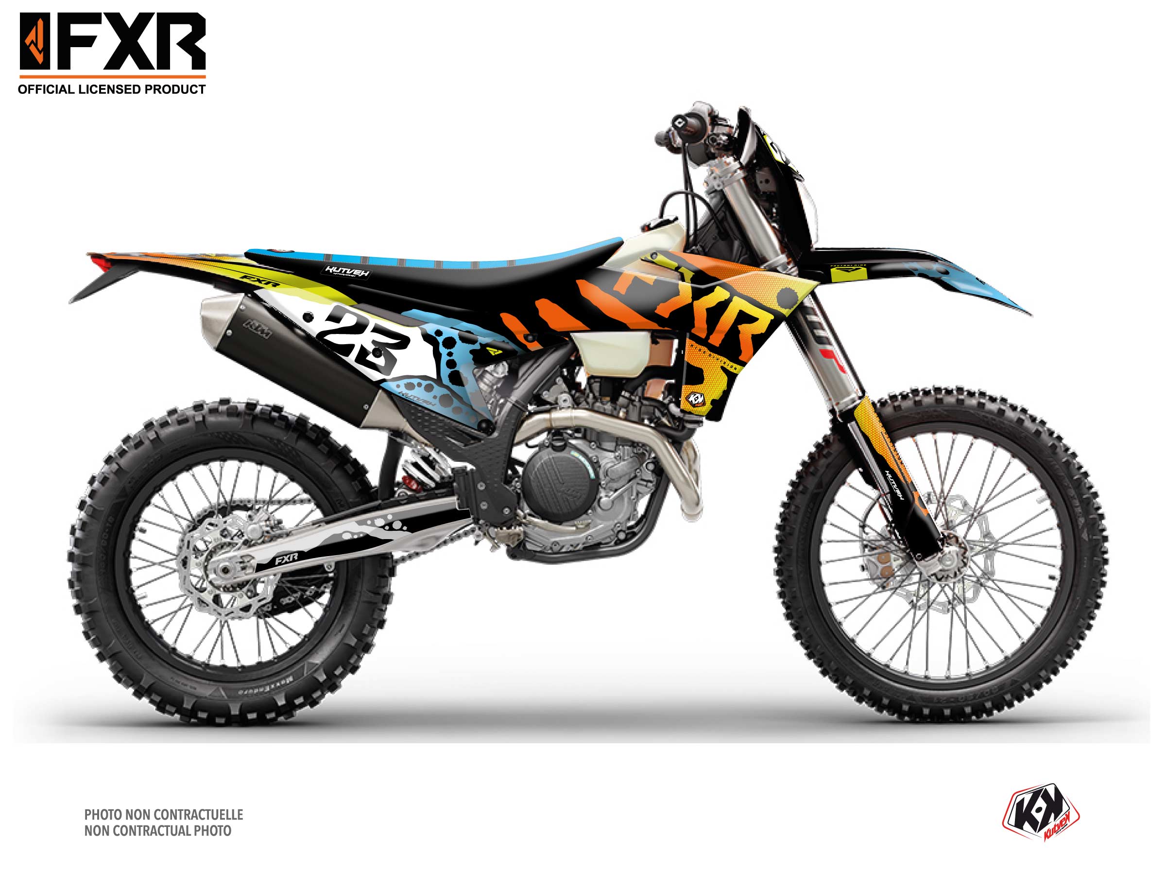 Kit Déco Motocross Fxr Dart Frog Ktm Exc Excf