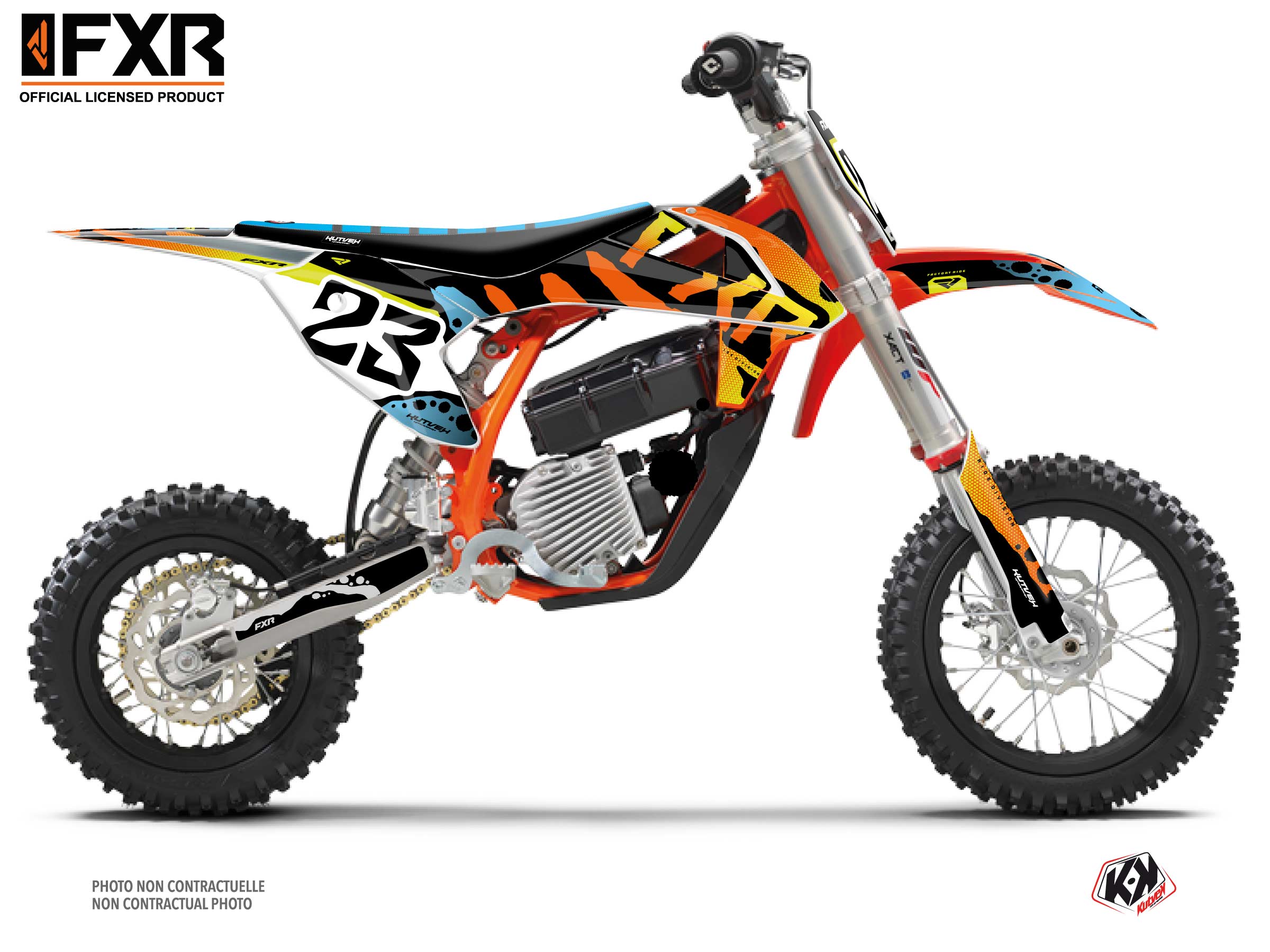 Kit Déco Motocross Fxr Dart Frog Ktm Sx E 5