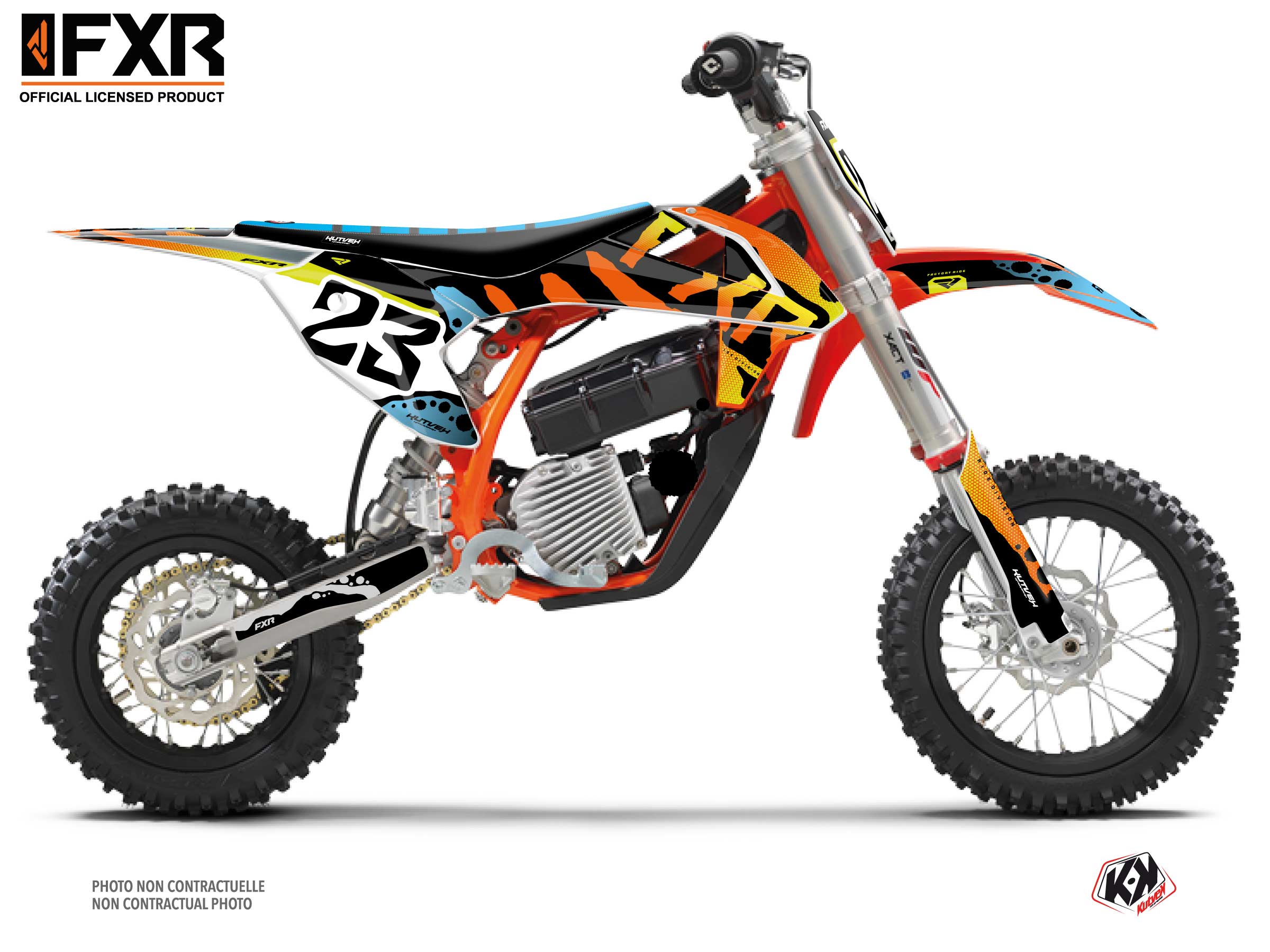 Kit Déco Motocross Fxr Dart Frog Ktm Sx E 5