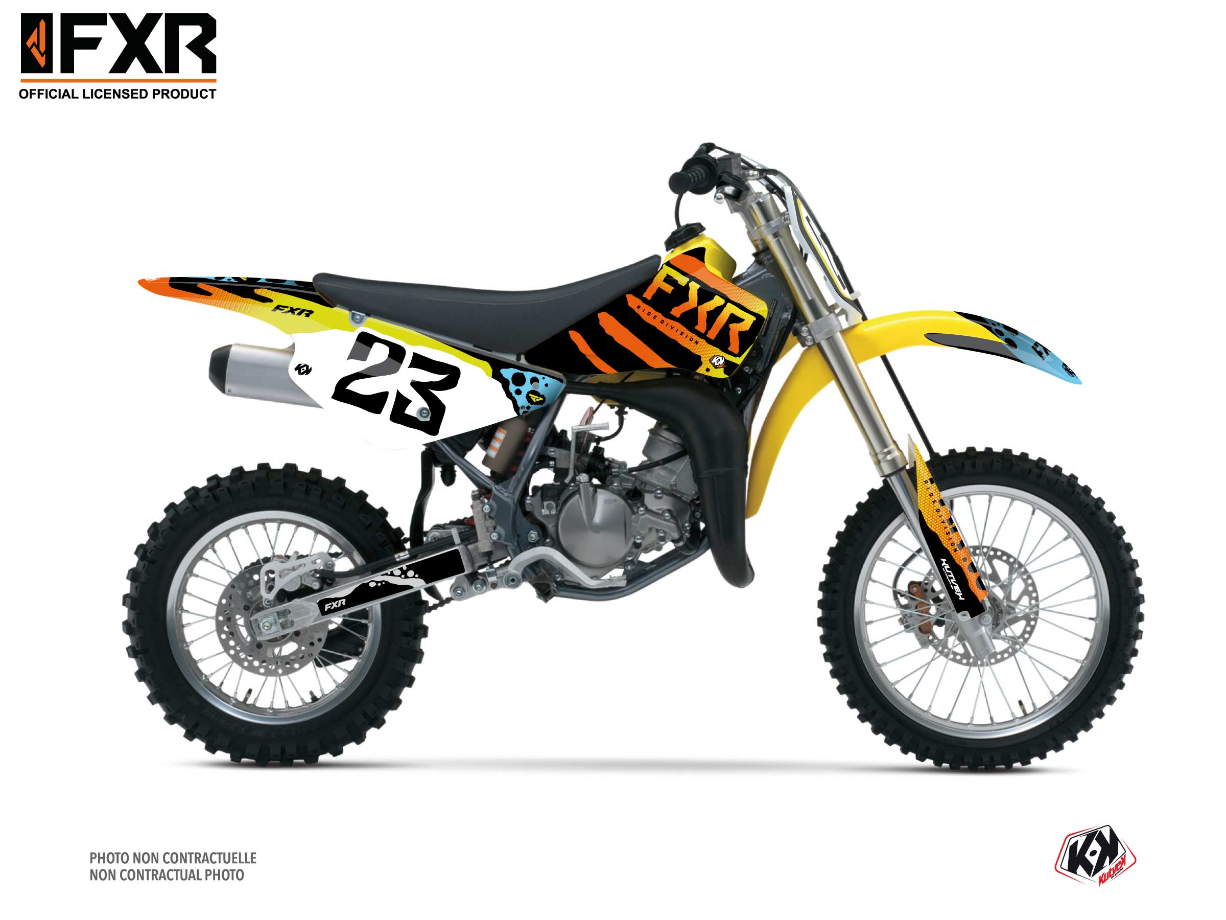 Kit Déco Motocross Fxr Dart Frog Suzuki Rm 85