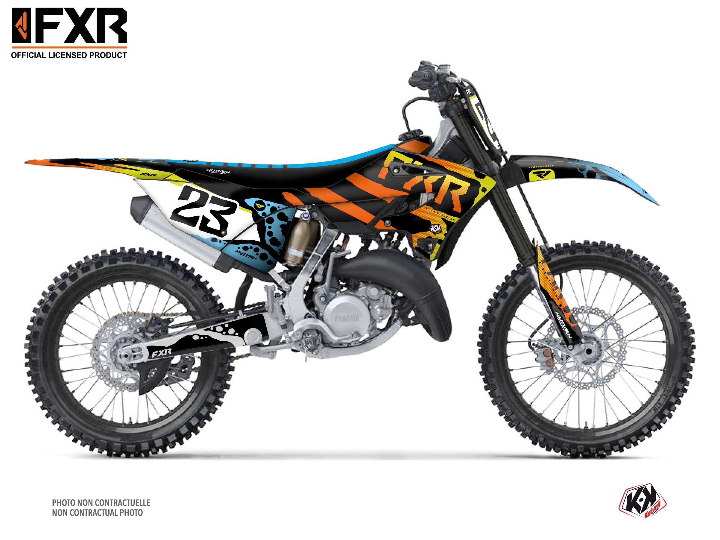 Yamaha Yz 250 Dirt Bike Fxr Dart Frog Graphic Kit