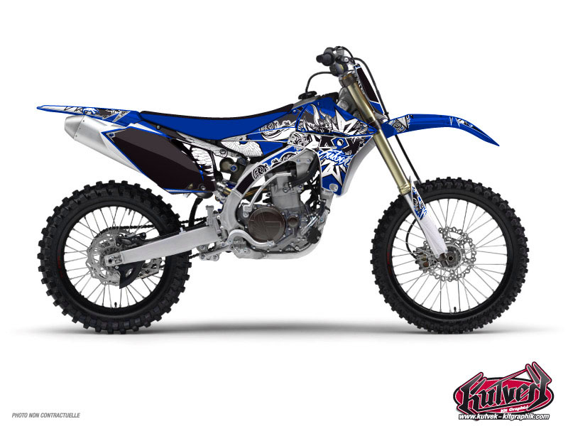 Yamaha 125 YZ Dirt Bike Demon Graphic Kit