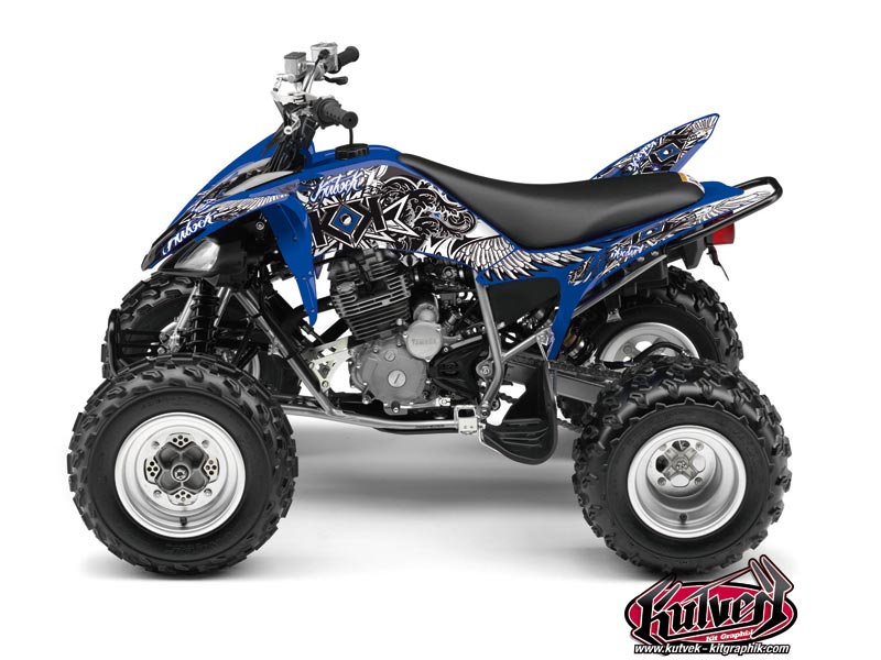 Kit Déco Quad Demon Yamaha 250 Raptor Bleu