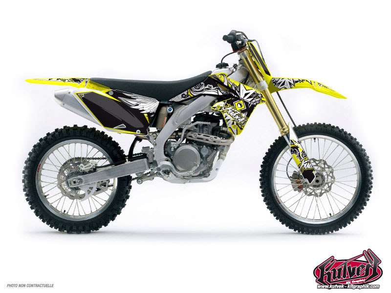 Suzuki 85 RM Dirt Bike Demon Graphic Kit