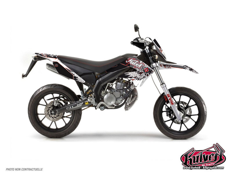 Derbi Xtreme 50cc Demon Graphic Kit Red