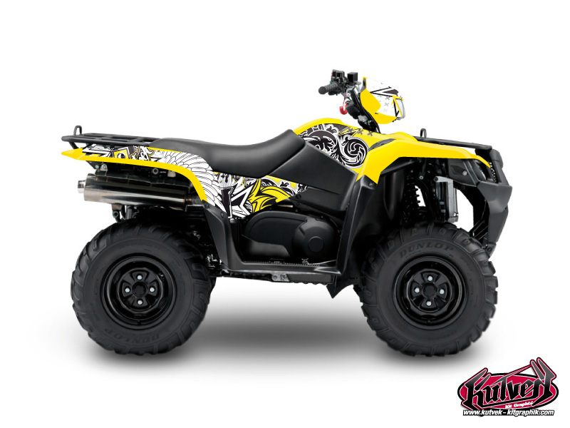 Suzuki King Quad 750 ATV Demon Graphic Kit