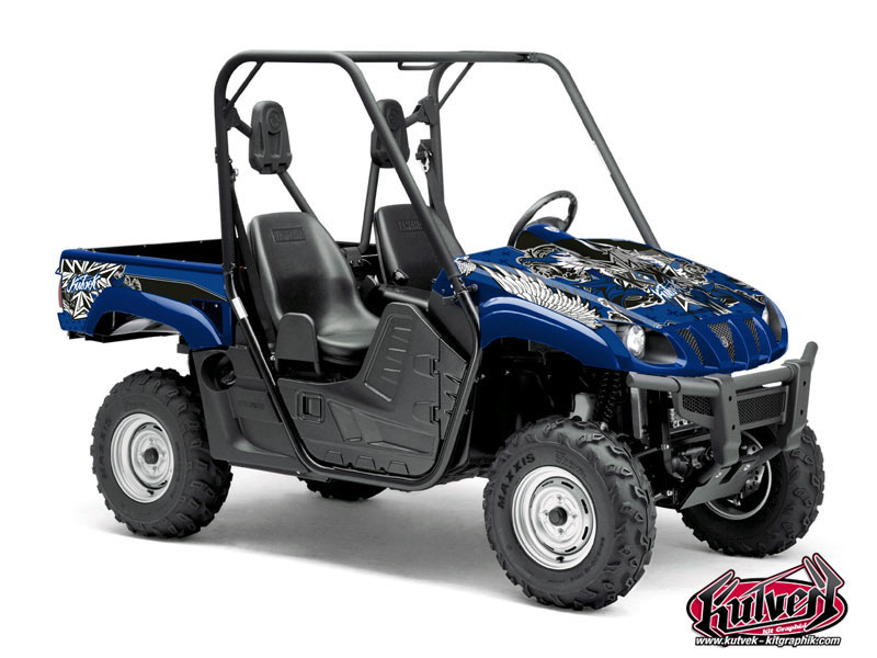 Yamaha Rhino UTV Demon Graphic Kit Blue