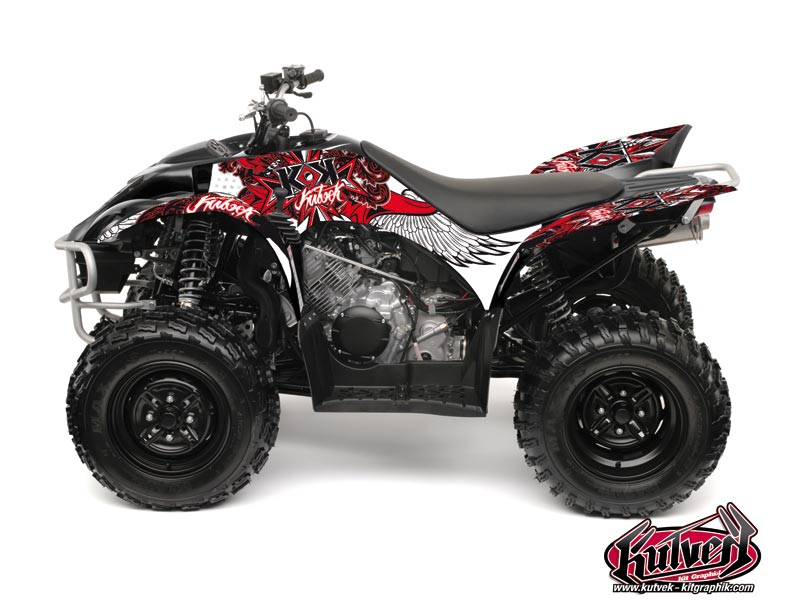 Kit Déco Quad Demon Yamaha 350-450 Wolverine Rouge