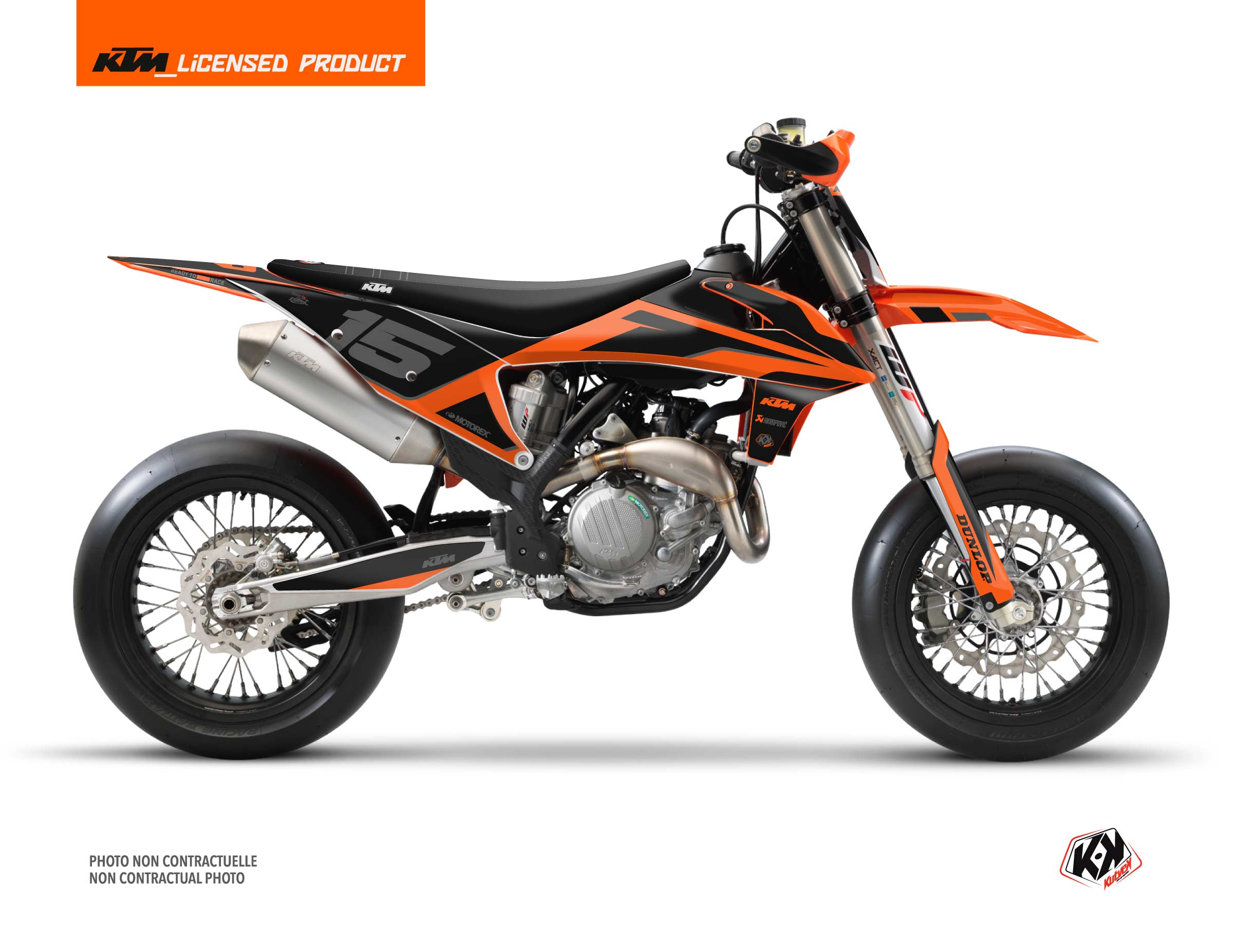 KTM 450 SMR Dirt Bike DNA Graphic Kit Orange